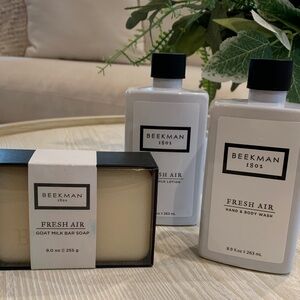 Beekman 1802 Fresh Air Goat Milk Trio w/Cuticle Cream